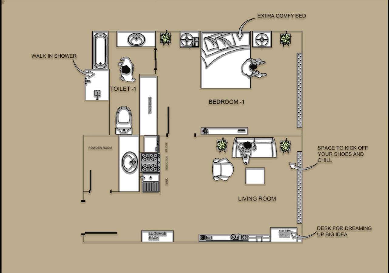 Boutique Hotel By One Tree Gurgaon Luaran gambar